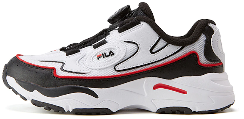 (JR) FILA Retro Classic Runner 'Blanco Negro Rojo' K15B041155FWB Buy (JR) FILA Retro Classic Runner 'Blanco Negro Rojo' K15B041155FWB