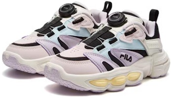 (JR) FILA クラシック ランニングシューズ 白/ライラック/青 K15B341119FLC Lookbook (JR) FILA クラシック ランニングシューズ 白/ライラック/青 K15B341119FLC