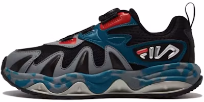 (Youth) FILA Classic Sport Shoes 'Black Blue Red' K15B342501FFCM (Youth) FILA Classic Sport Shoes 'Black Blue Red' K15B342501FFCM