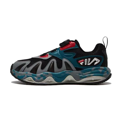 (Youth) FILA Classic Sport Shoes 'Black Blue Red'