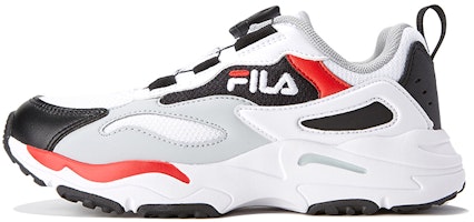 (Youth) FILA Classic Sports Shoes 'White Red Black' K55B041101FBW (Youth) FILA Classic Sports Shoes 'White Red Black' K55B041101FBW