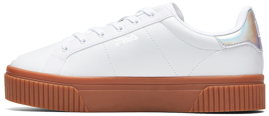 (Women) FILA Court Deluxe Low Sneakers White/Brown T12W024301FWH Buy (Women) FILA Court Deluxe Low Sneakers White/Brown T12W024301FWH