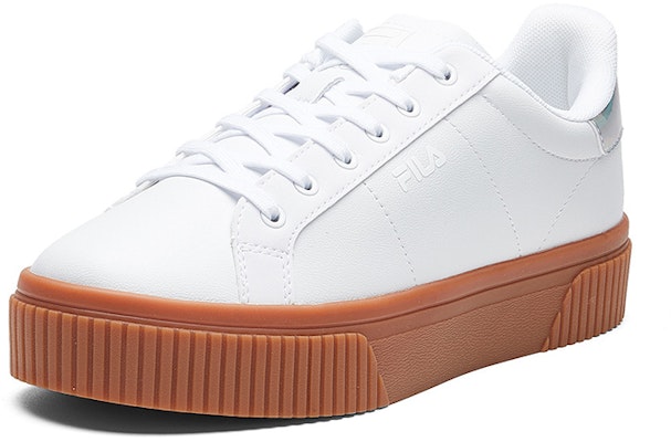 (W) FILAコートデラックスLow 白/茶 T12W024301FWH Order (W) FILAコートデラックスLow 白/茶 T12W024301FWH