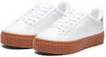 Lookbook (W) FILA Court Deluxe Low Sneakers Putih/Coklat T12W024301FWH