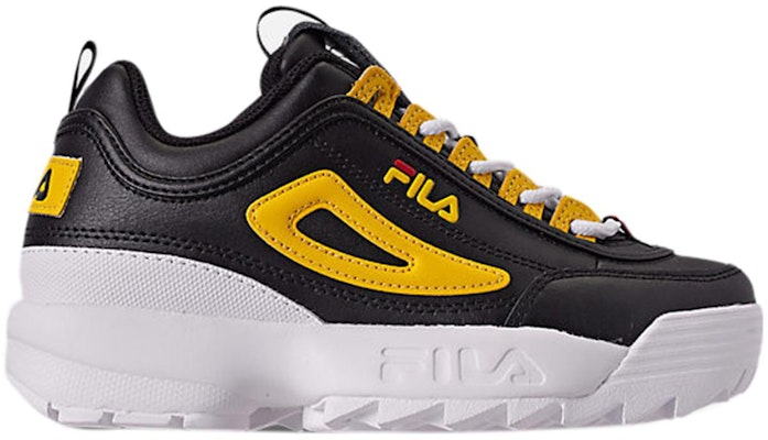 大童 FILA斐樂 Disruptor 舒適輕便 防滑耐磨 兒童休閒鞋 黑色 Order 大童 FILA斐樂 Disruptor 舒適輕便 防滑耐磨 兒童休閒鞋 黑色