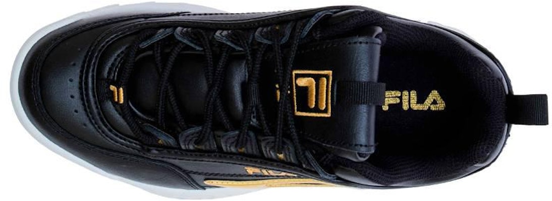 大童 FILA斐樂 Disruptor II 舒適 防滑耐磨 兒童休閒鞋 黑色 Shop 大童 FILA斐樂 Disruptor II 舒適 防滑耐磨 兒童休閒鞋 黑色