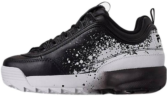 (Youth) FILA Disruptor 2 'Splatter Black White' 3FM00731-013 Details for (Youth) FILA Disruptor 2 'Splatter Black White' 3FM00731-013