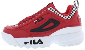 (Youth) FILA Disruptor 2 Premium RT Big Kid 'Checker' 3FM00678-602 (Youth) FILA Disruptor 2 Premium RT Big Kid 'Checker' 3FM00678-602