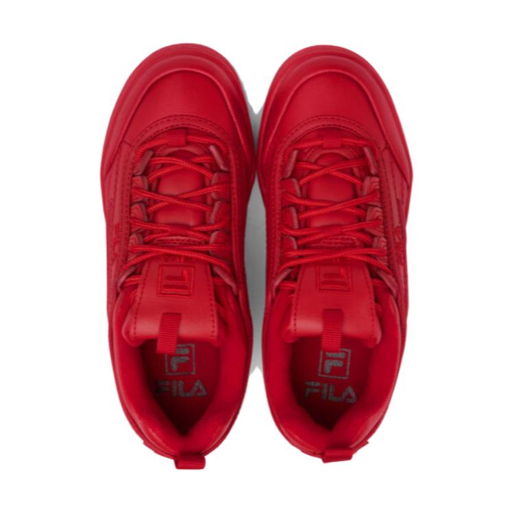 (Youth) FILA Disruptor 2 X FX-100 Lux 'Triple Red' 圖 3