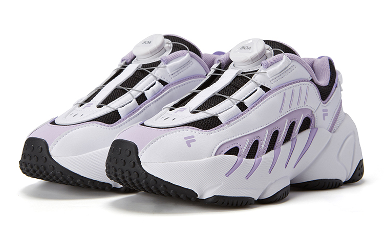 (Youth) FILA Disruptor Low 'White Purple Black' 圖 2
