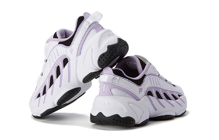 (Youth) FILA Disruptor Low 'White Purple Black' 圖 4