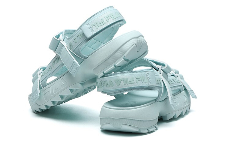 (W) FILA Disruptor Sports Sandals Blue 圖 5
