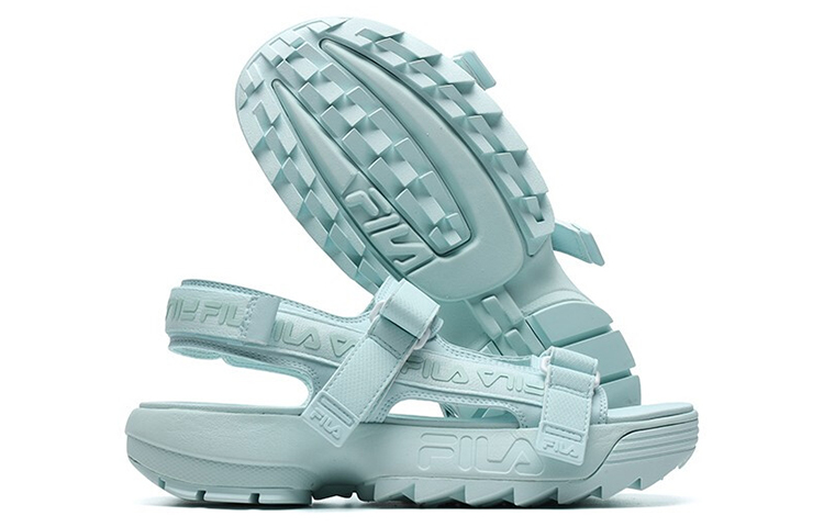 (W) FILA Disruptor Sports Sandals Blue 圖 6