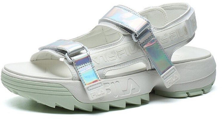 (W) FILA 斐乐解构运动凉鞋 白色 F12W114538FSW Order (W) FILA 斐乐解构运动凉鞋 白色 F12W114538FSW