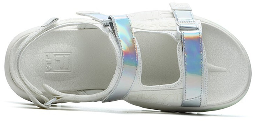 (W) FILA 斐乐解构运动凉鞋 白色 F12W114538FSW Shop (W) FILA 斐乐解构运动凉鞋 白色 F12W114538FSW