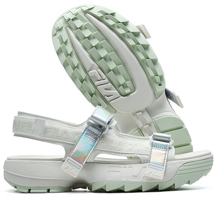 (W) FILA 斐乐解构运动凉鞋 白色 F12W114538FSW Details for (W) FILA 斐乐解构运动凉鞋 白色 F12W114538FSW