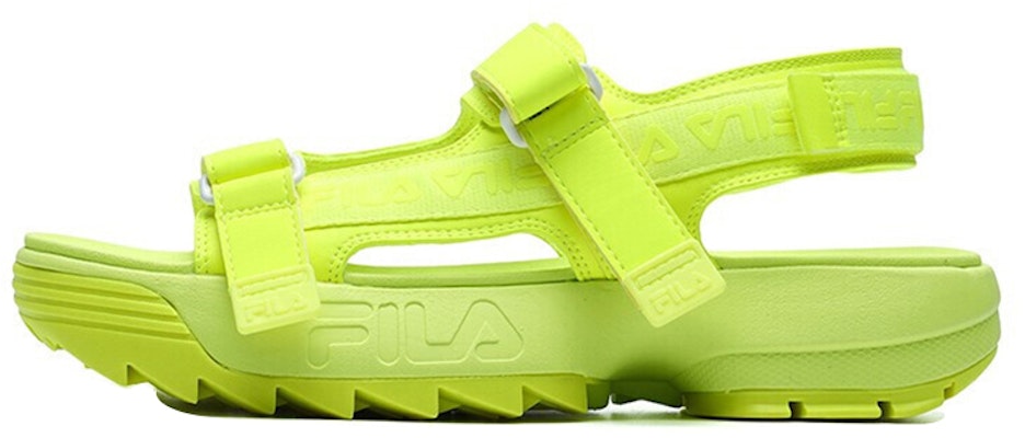 (Women) FILA Disruptor Sports Sandals Yellow F12W114538FYE Buy (Women) FILA Disruptor Sports Sandals Yellow F12W114538FYE