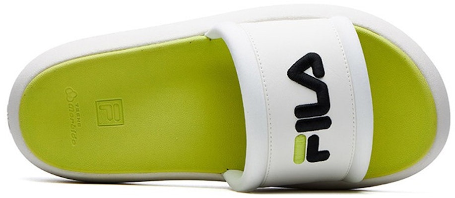 (W) 휠라 도넛 슬리퍼 (화이트) F12W124622FSW Shop (W) 휠라 도넛 슬리퍼 (화이트) F12W124622FSW