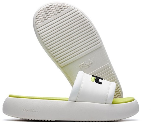 (W) 휠라 도넛 슬리퍼 (화이트) F12W124622FSW Details for (W) 휠라 도넛 슬리퍼 (화이트) F12W124622FSW