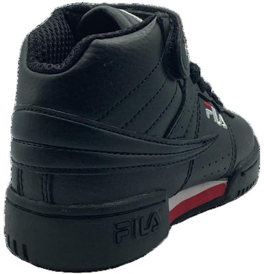 兒童 FILA斐樂 百搭休閒 輕鬆舒適 防滑耐磨 高幫 兒童板鞋 黑色 Shop 兒童 FILA斐樂 百搭休閒 輕鬆舒適 防滑耐磨 高幫 兒童板鞋 黑色