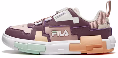(Youth) FILA Fashion Brick Skate Shoes 'Brown Orange White' K15B341304FRG (Youth) FILA Fashion Brick Skate Shoes 'Brown Orange White' K15B341304FRG