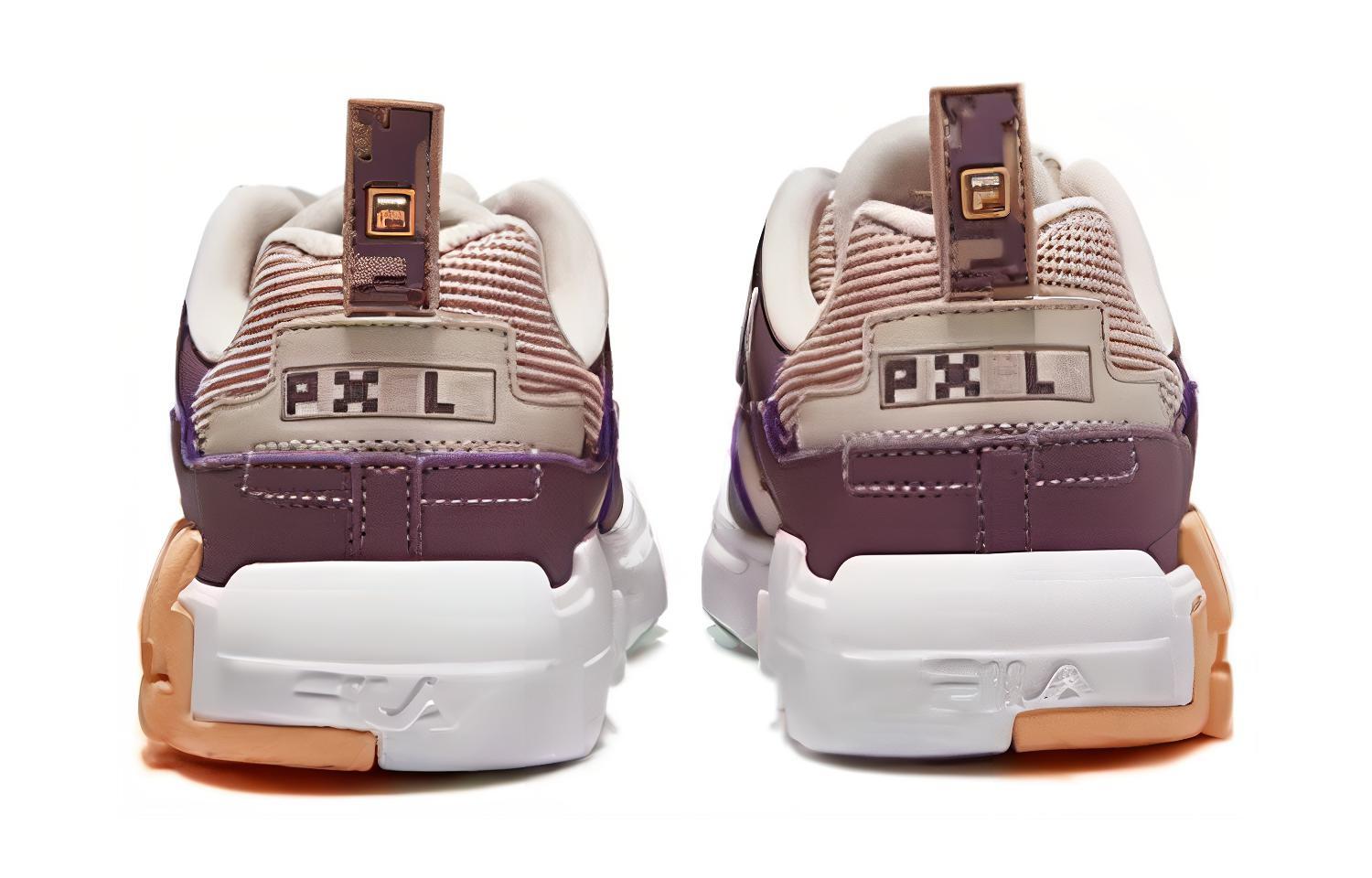 (Youth) FILA Fashion Brick Skate Shoes 'Brown Orange White' 圖 4