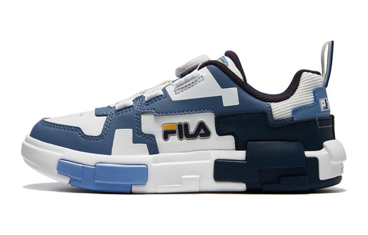 (Youth) FILA Fashion Brick Skate Shoes 'White Blue Black' K15B341304FBF