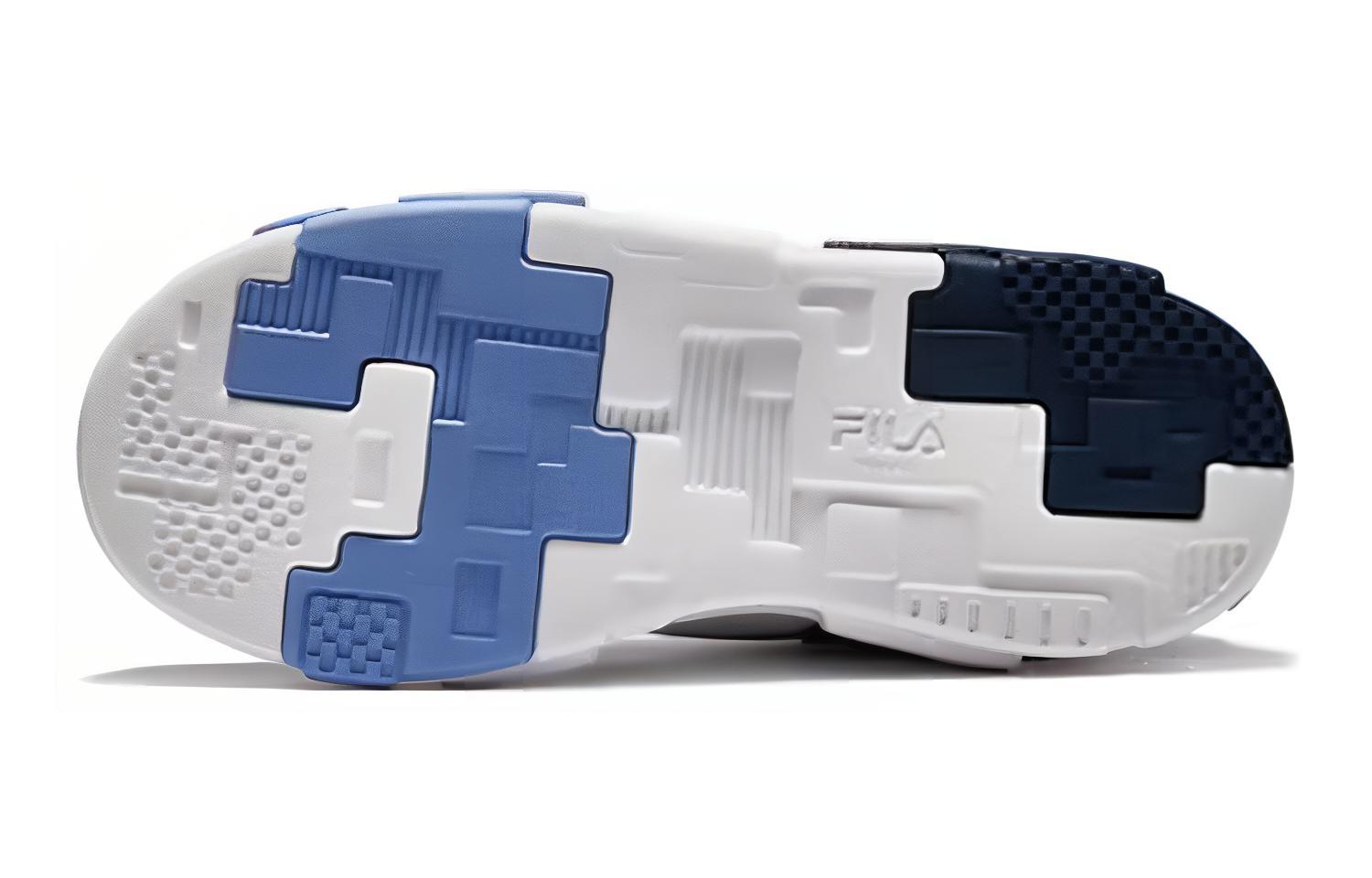 Shop (JR) （ユース）FILAファッションブリックスケートシューズ 'ホワイトブルーブラック' K15B341304FBF K15B341304FBF