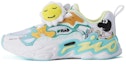 Buy (JR) FILA Kasut Lari Fesyen 'Putih Biru Kuning' K15B224103FWG