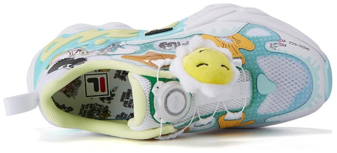 (JR) FILA时尚跑步鞋‘白蓝黄’ K15B224103FWG Order (JR) FILA时尚跑步鞋‘白蓝黄’ K15B224103FWG