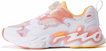 (Youth) FILA Fashion Running Sneakers 'White Pink' K15B231103FBA (Youth) FILA Fashion Running Sneakers 'White Pink' K15B231103FBA