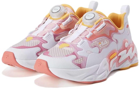 (JR) FILA Kasut Lari Fesyen 'Putih Merah Jambu' K15B231103FBA Lookbook (JR) FILA Kasut Lari Fesyen 'Putih Merah Jambu' K15B231103FBA