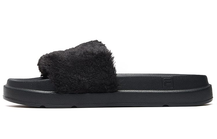 (W) FILA Fashion Slipper Black