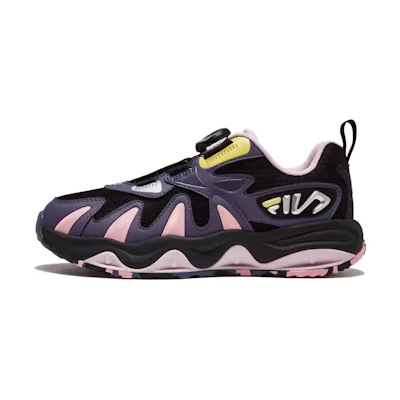 (Youth) FILA Fashion Training Shoes 'Black Pink'