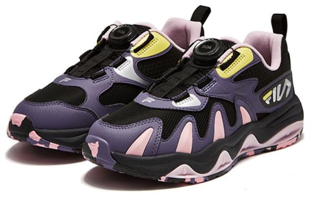 (Youth) FILA Fashion Training Shoes 'Black Pink' K15B342501FFSC Lookbook (Youth) FILA Fashion Training Shoes 'Black Pink' K15B342501FFSC