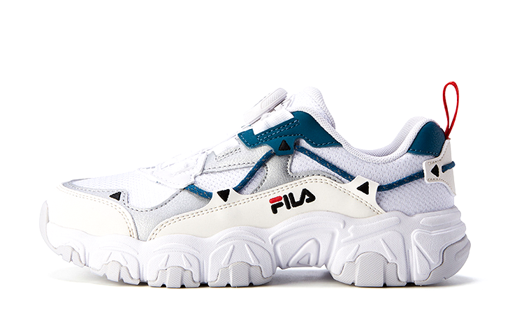Buy (JR) FILA Fluid Sneakers 'Putih Kelabu Teal' K15B211113FWS