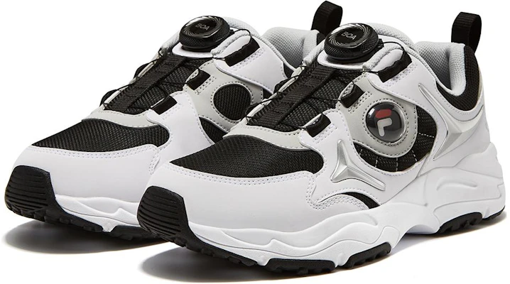 (JR) Baskets FILA FUSION ANCERUS PLUS ''Blanc Noir Argent'' K15B341108FBS Order (JR) Baskets FILA FUSION ANCERUS PLUS ''Blanc Noir Argent'' K15B341108FBS