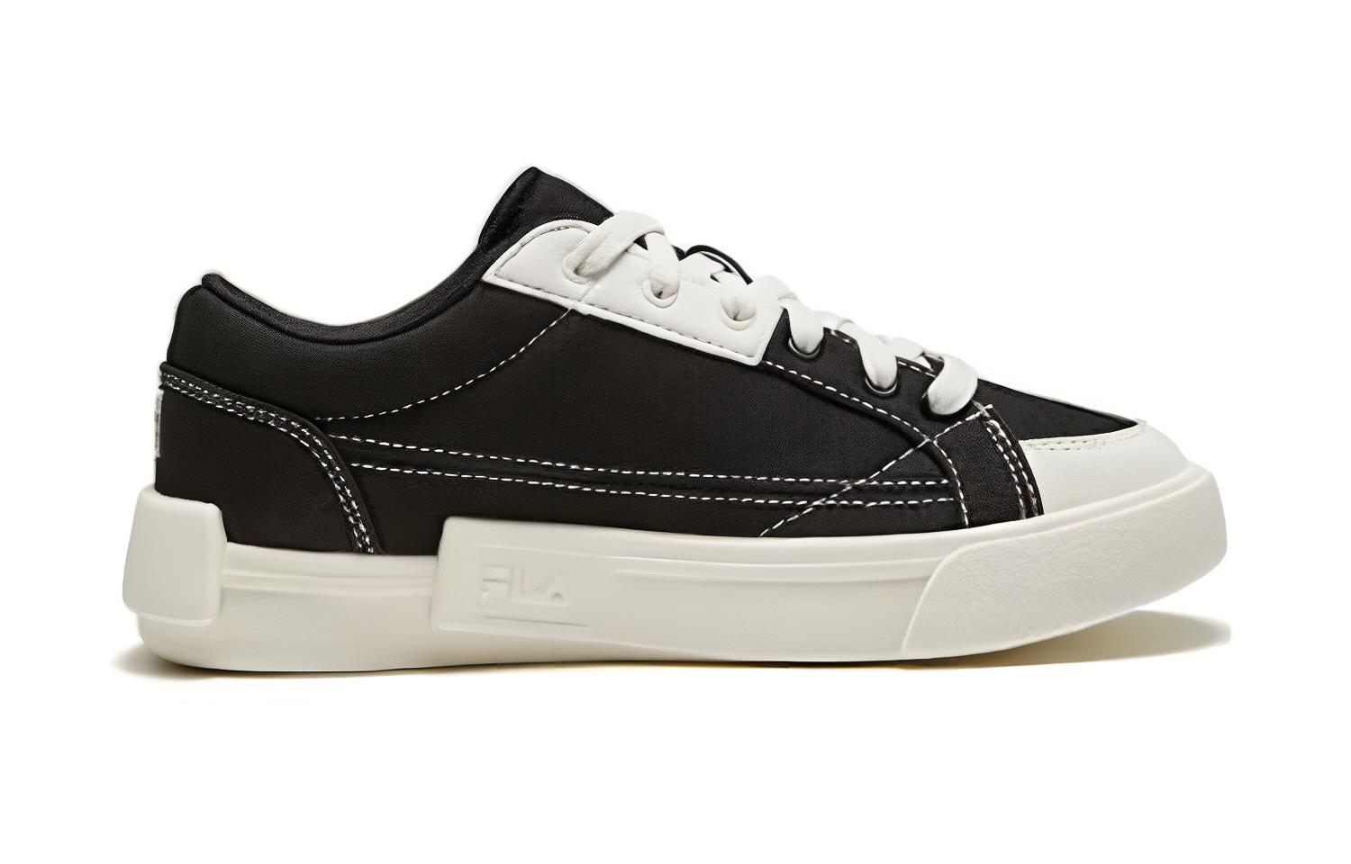 Order (Youth) FILA FUSION Canvas 'Black White' K15B341302PBK