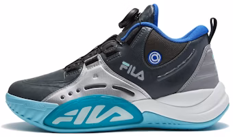 (Youth) FILA FUSION Fashion Basketball Shoes 'Black Grey Blue' K15B342203FDL (Youth) FILA FUSION Fashion Basketball Shoes 'Black Grey Blue' K15B342203FDL