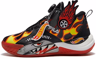 (Youth) FILA FUSION Fashion Basketball Shoes 'Black Red' K15B342205FFW (Youth) FILA FUSION Fashion Basketball Shoes 'Black Red' K15B342205FFW