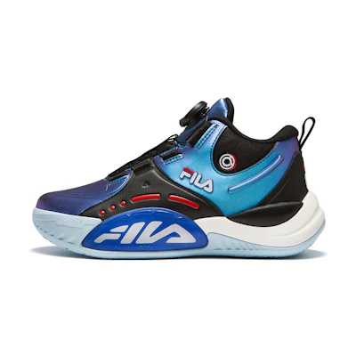 (Youth) FILA FUSION Fashion Basketball Shoes 'Blue Black'