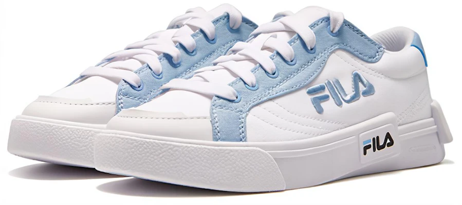 (JR) FILA FUSION Pop Skate ''Weiß Blau'' Sneakers K15B321371PPBW Lookbook (JR) FILA FUSION Pop Skate ''Weiß Blau'' Sneakers K15B321371PPBW