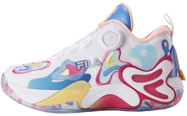 (Youth) FILA High-Top Basketball 'White-Red' K15G242203FWM Buy (Youth) FILA High-Top Basketball 'White-Red' K15G242203FWM