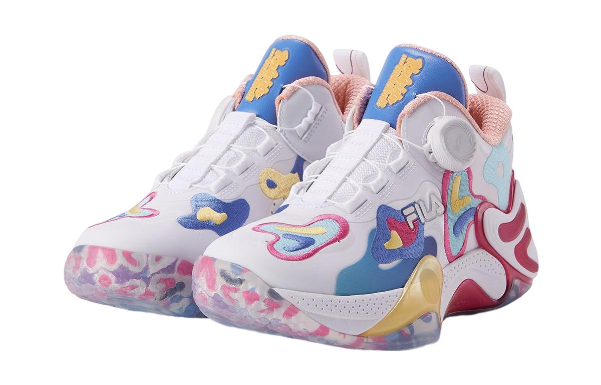 Lookbook (Youth) FILA High-Top Basketball 'White-Red' K15G242203FWM