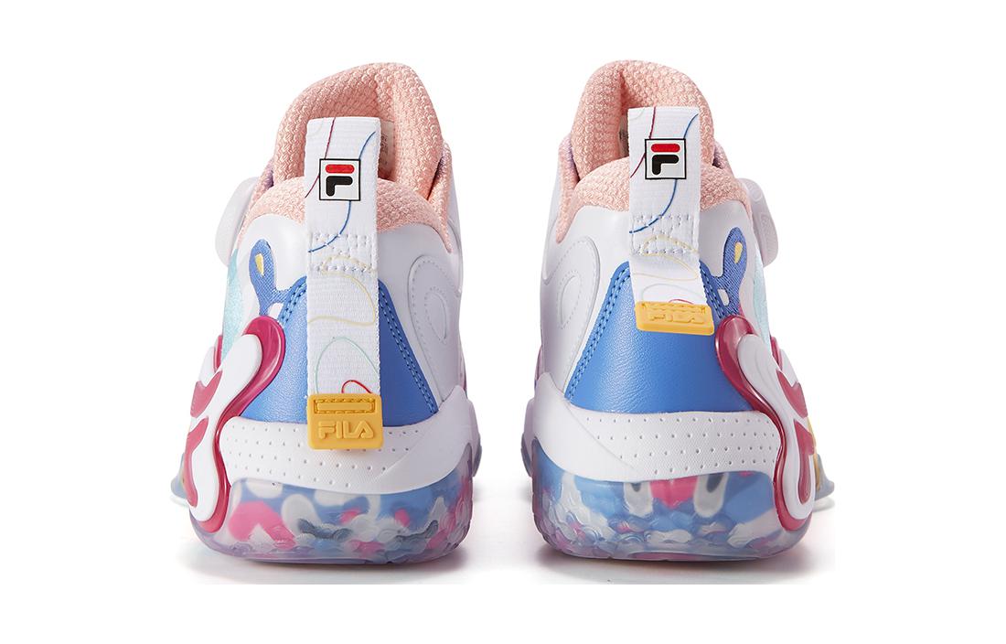 Shop (Youth) FILA High-Top Basketball 'White-Red' K15G242203FWM