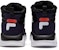 (JR) Kasut FILA High Top 'Hitam Putih' K15B342968PPW