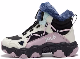 (Youth) FILA High Top Shoes 'Black White Pink' K14B342905PNF (Youth) FILA High Top Shoes 'Black White Pink' K14B342905PNF