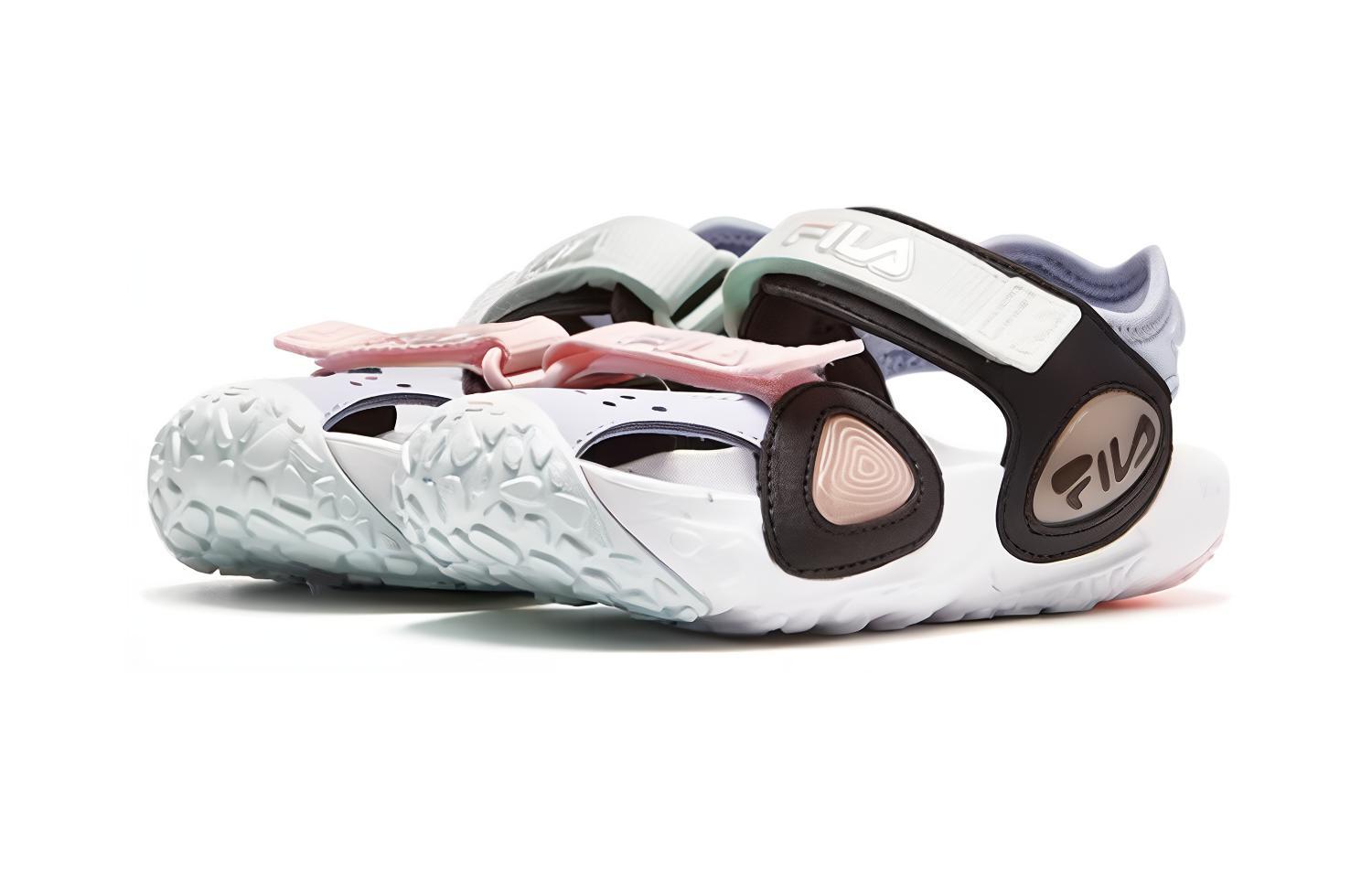 Lookbook (Youth) FILA Jungle Performance Sandals 'White Black Pink' K14B322802FBP