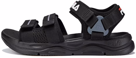 (Youth) FILA Lifestyle Casual Sandals 'Black' K15B122801QBK (Youth) FILA Lifestyle Casual Sandals 'Black' K15B122801QBK