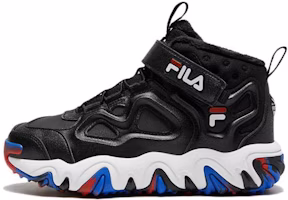 (Youth) FILA Lifestyle High-Top Shoes 'Black White' K15B342991PBW (Youth) FILA Lifestyle High-Top Shoes 'Black White' K15B342991PBW